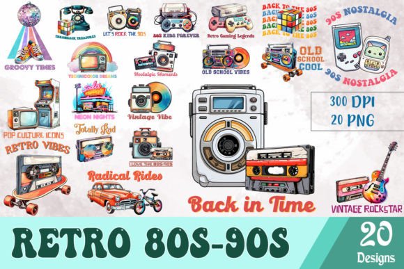 Capture the Retro Spirit with Sublimation Bundles