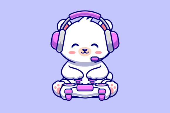 Choosing the Right Cute Baby Polar Bear Gaming Cartoon for Your Creative Projects