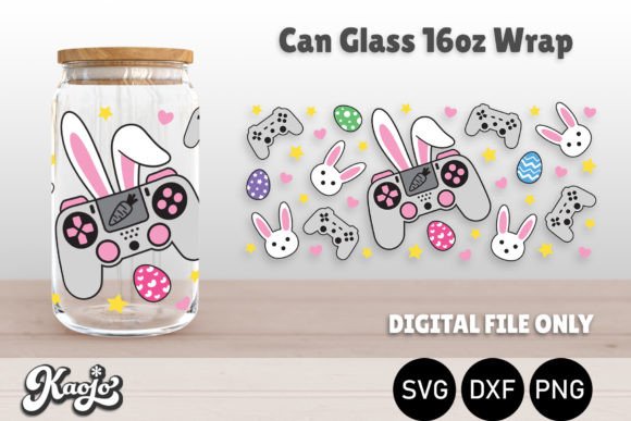 Craft a Perfect Easter Gift with the Gamer Bunny Can Wrap
