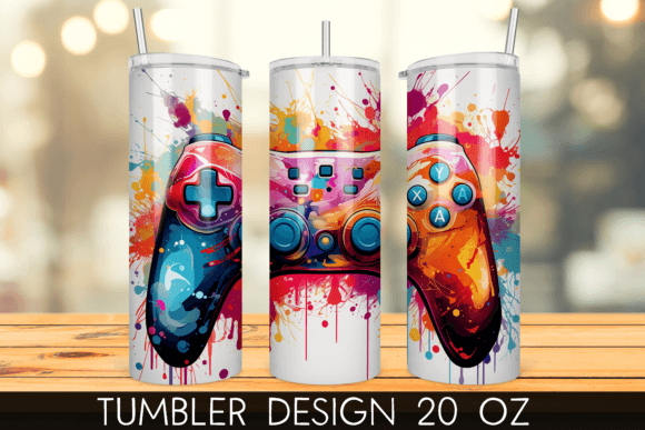 Crafting Your Passion: The Art and Utility of Game Controller Tumbler Designs