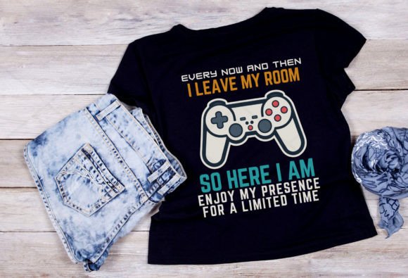 Funny Gamer T-Shirt Designs and Gaming PNG Creativity