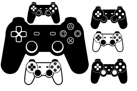 Game Controller Vector Silhouette: The Unseen Power of a Simple Graphic