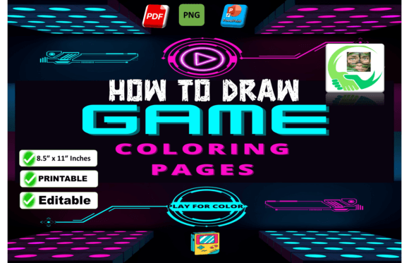 Game On: How to Draw Gaming Coloring Pages