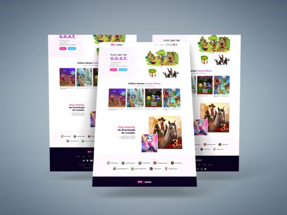 Gaming Web Template: A Practical Solution for Showcasing Your Gaming Projects