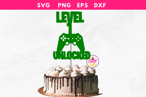 Level 1 Unlocked Controller Cake Topper: A Practical Evaluation