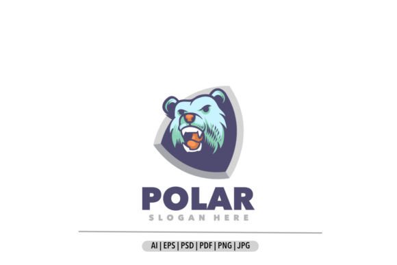 Polar Mascot Logo for Gaming: A Versatile Identity Asset for Esports and Content Creators