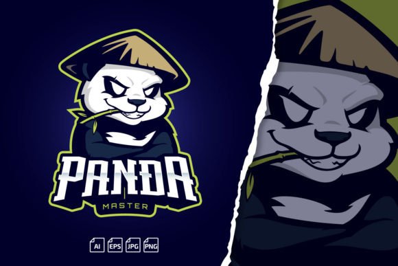 Powering Your Brand with Panda Master Logo Mascot Gaming