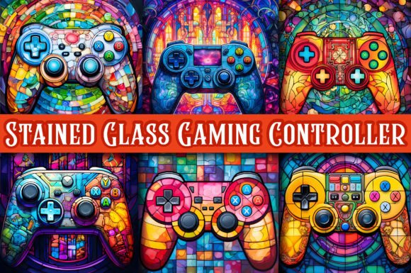 The Art of the Pixel: The Stained Glass Gaming Controller as a Modern Creative Asset