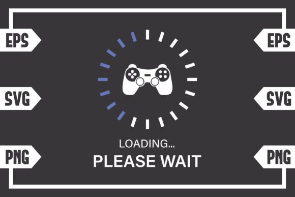 The Gaming Controller Loading Please Wait Graphic: Your Digital Creativity Toolkit