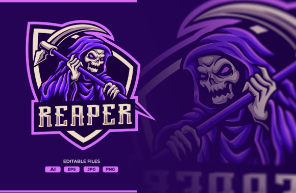 The Grim Reaper Esport Gaming Logo Design: A Comprehensive Professional Resource