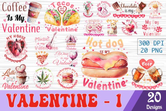 Valentine Sublimation Bundle Vol.1: A Versatile Creative Asset